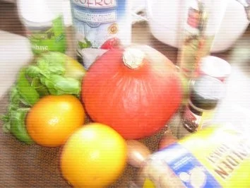 Exotische Kürbissuppe mit Schafskäse - Rezept - Bild Nr. 2