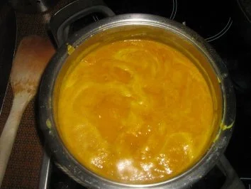 Exotische Kürbissuppe mit Schafskäse - Rezept - Bild Nr. 6