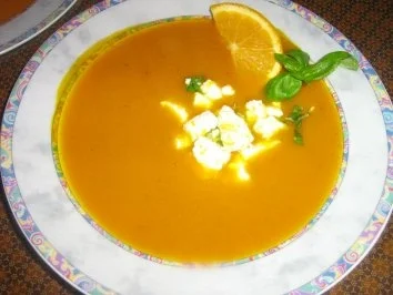 Exotische Kürbissuppe mit Schafskäse - Rezept - Bild Nr. 8