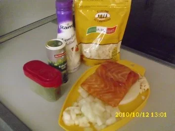 Lachswürfel in Dillsahne - Rezept - Bild Nr. 3