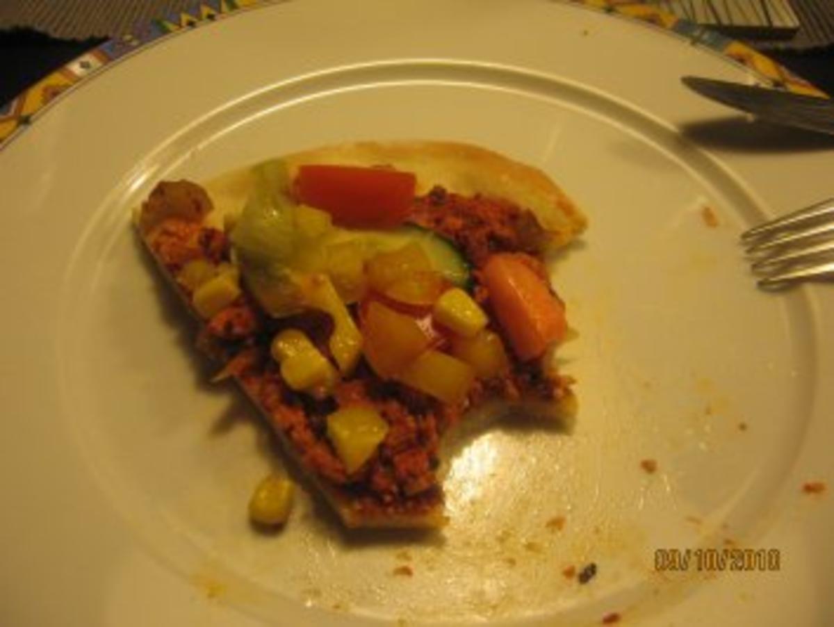 Türkische Pizza Vegetarisch, Vegan - Rezept - Bild Nr. 16