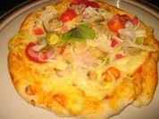 Pizza: Pizza auf neuem Pizzastein... - Rezept
