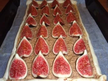 Kuchen: Mandelkuchen mit Feigen - Rezept