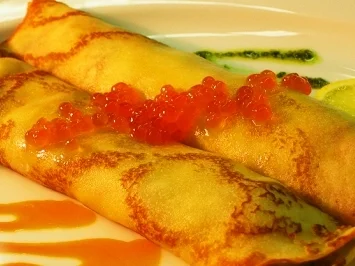 Rezept: Pfannkuchen "DeLuxe" Pfannkuchen "DeLuxe" - Rezept