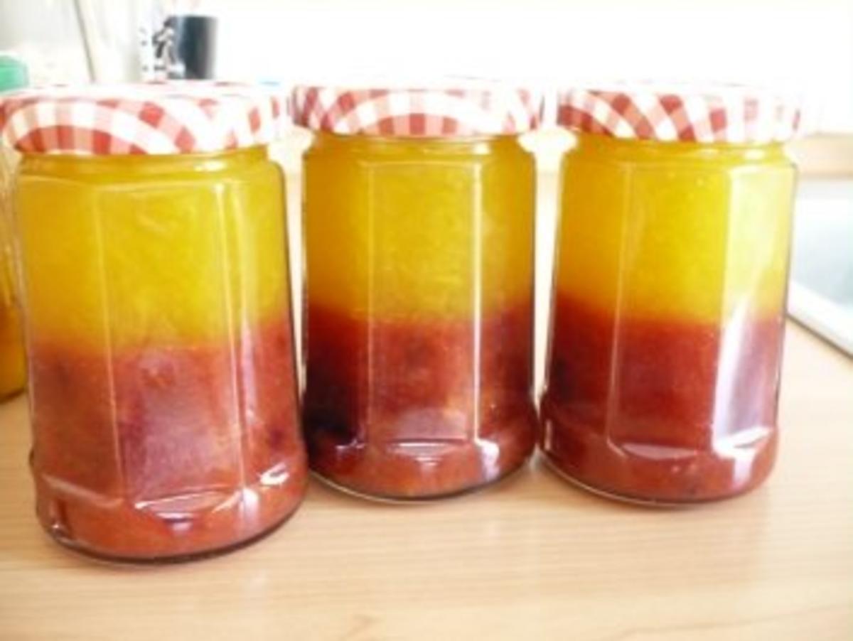 Schichtkonfitüre - Rezept mit Bild - kochbar.de Schichtkonfitüre - Rezept mit Bild - kochbar.de