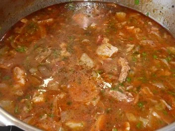 Suppe: Minestra  (reichhaltige Gemüsesuppe) - Rezept - Bild Nr. 3