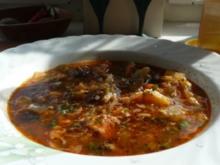 Suppe: Minestra  (reichhaltige Gemüsesuppe) - Rezept