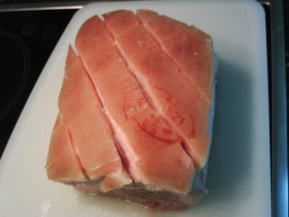 Fleischgerichte:Schweinskaareebraten - Rezept - Bild Nr. 2