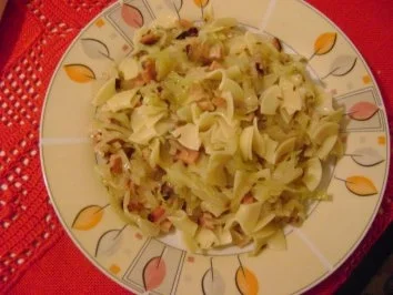 Rezept: Krautfleckerl Krautfleckerl - Rezept