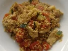 Bulgur-Pfanne mit Hühnchen und Gemüse - Rezept