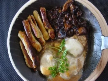 Rezept: Gemüse : -Champignons- Steinpilzragout Gemüse : -Champignons- Steinpilzragout - Rezept