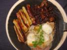 Fleisch :  -Filetpfännchen mit Käse überbacken- - Rezept