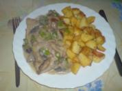 Jägerschnitzelpfanne - Rezept