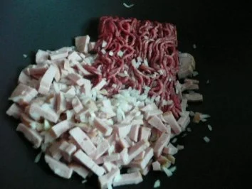 TARTE/PIZZA:Porree-Hackfleisch-Käse - Rezept - Bild Nr. 4