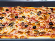 American Pizza  Teig(dick und luftig) - Rezept - Bild Nr. 2