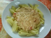 Frischkäsesoße mit feiner Tomatennote - Rezept