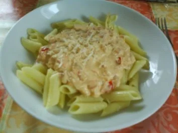 Frischkäsesoße mit feiner Tomatennote - Rezept - Bild Nr. 2