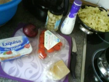 Frischkäsesoße mit feiner Tomatennote - Rezept - Bild Nr. 4