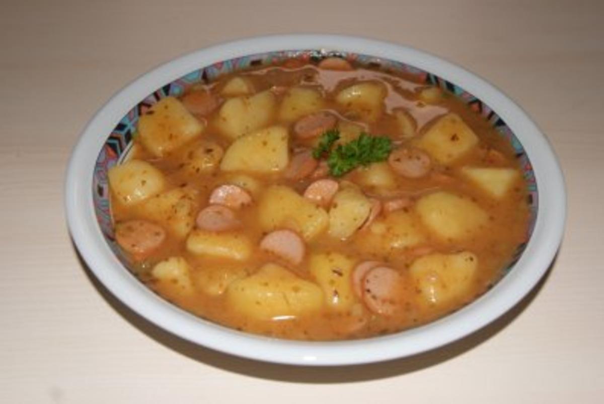 Kartoffelgulasch - meine Kinder liebens - Rezept