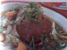 Gekochtes Rindfleisch mit Wurzelgemüse und Kräutern - Rezept