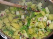 Gemüse: Rahm - Kräuterkartoffeln - Rezept