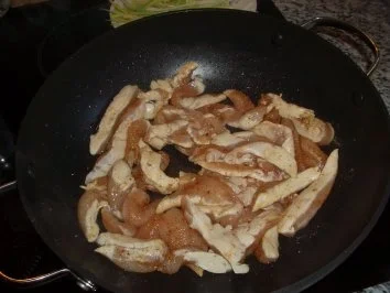 Wog - Pfanne -  (Deutsch . Chinesisch) - Wok - Pfanne - Rezept - Bild Nr. 3