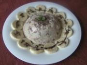 Buttermilch - Bananen - Stracciatella - Dessert - Rezept