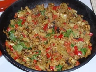 Rezept: Maultaschen-Pfanne Bild Nr. 6 Maultaschen-Pfanne - Rezept - Bild Nr. 6