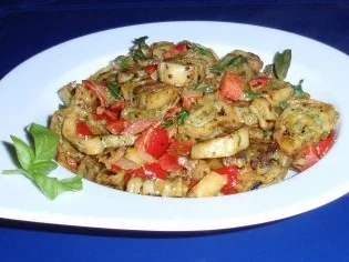 Rezept: Maultaschen-Pfanne Bild Nr. 7 Maultaschen-Pfanne - Rezept - Bild Nr. 7