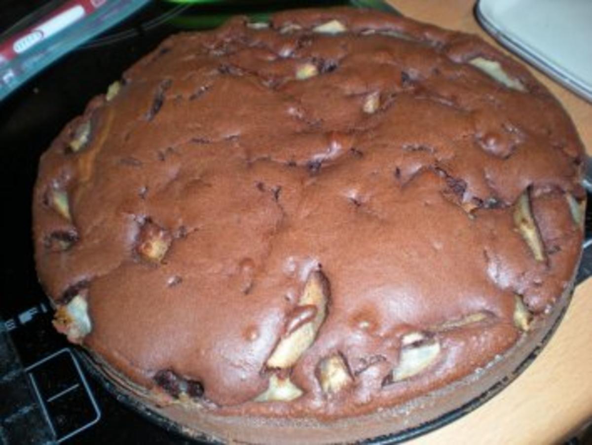Kuchen: Gewürzschoko-Birnen-Kuchen - Rezept - Bild Nr. 2