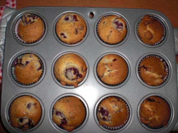 Schoko Kirsch Muffins - einfach - von 17124
