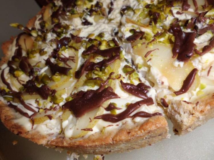 Birnen-Mascarpone-Tarte - Rezept mit Bild - kochbar.de