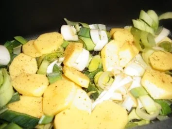 Kassler-Porree- Kartoffel-Pfanne - Rezept - Bild Nr. 4