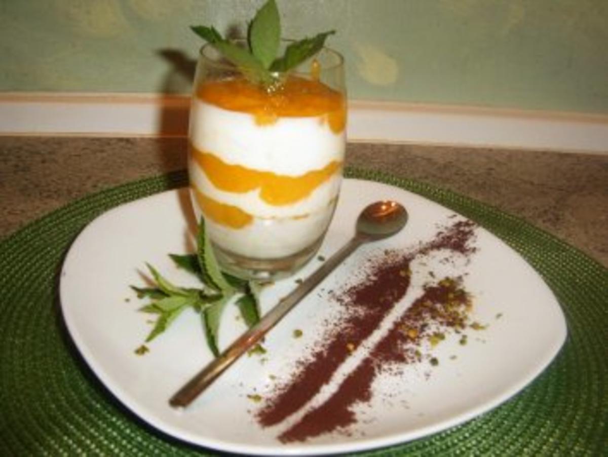 Mango -Joghurt -Dessert - Rezept
