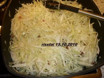 Rezept: Krautnudeln Bild Nr. 4 Krautnudeln - Rezept - Bild Nr. 4