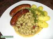 Gemüse:   JUNGE GROßE BOHNEN - Rezept