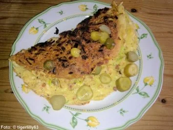 Spätzle-Bauernomelett - Rezept