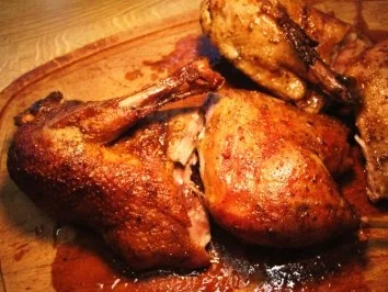 Junge Ente - heute in Rotwein geschmort - Rezept - Bild Nr. 4