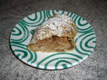 Gezogener Apfelstrudel - Rezept