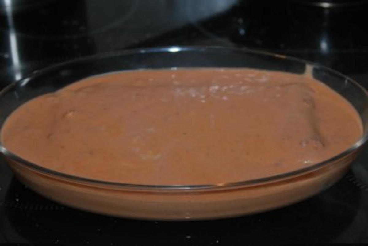 Spinat-Ricotta-Cannelloni in tomatisierter Roquefort-Bechamélsoße - Rezept - Bild Nr. 10