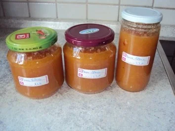 Nektarinen-Bananen Konfitüre - Rezept