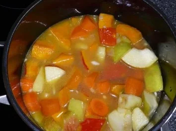 Fruchtige Kürbissuppe - Rezept - Bild Nr. 4