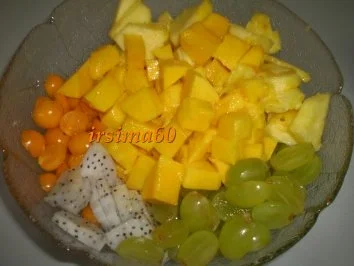  Mein exotischer Obstsalat - Rezept - Bild Nr. 3