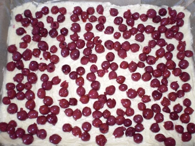 Saftiger Kirsch-Schmand-Kuchen vom Blech - Rezept - Bild Nr. 13