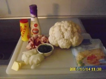 Rezept: Blumenkohl überbacken Blumenkohl überbacken - Rezept