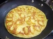 Aus meiner Probierküche : Apfel - Eierpfannkuchen - Rezept