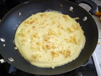 Rezept: Aus meiner Probierküche : Apfel - Eierpfannkuchen Bild Nr. 3 Aus meiner Probierküche : Apfel - Eierpfannkuchen - Rezept - Bild Nr. 3