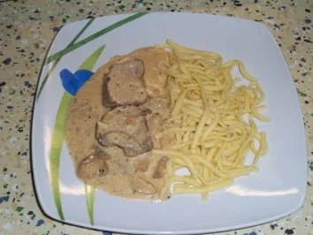 boto's Champignons Rahmsoße - Rezept