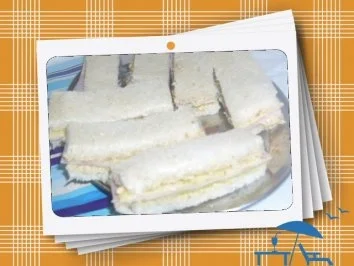 Sandwichfinger mit Honig-Senf - Rezept