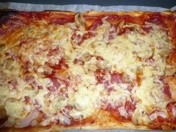 Pizza a la Brian - Rezept